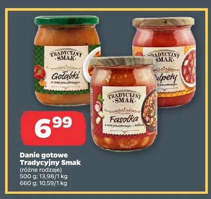 Danie gotowe fasolka Tradycyjny Smak promocja w Netto