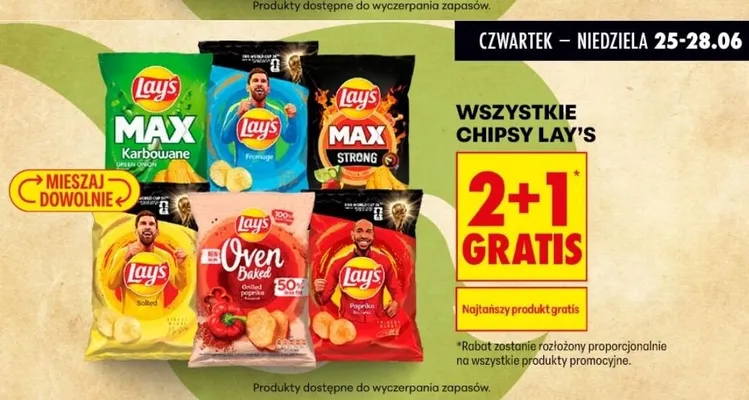 Chipsy Lay's promocja w Biedronka