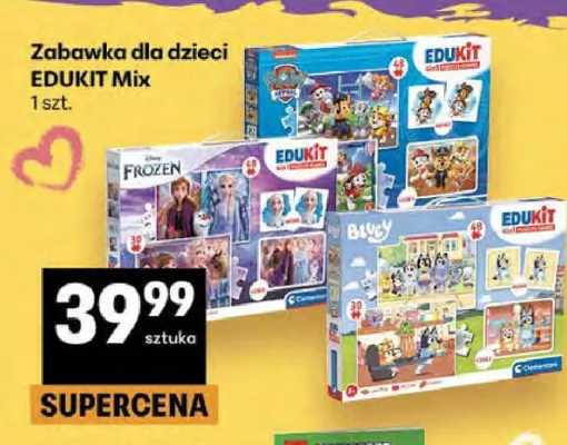 Zabawka dla dzieci EDUKIT Mix promocja w Delikatesy Centrum