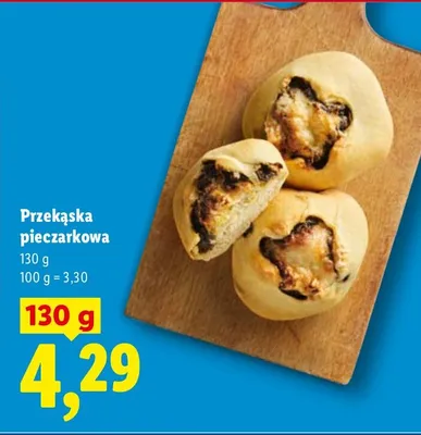 Przekąska pieczarkowa promocja w Lidl
