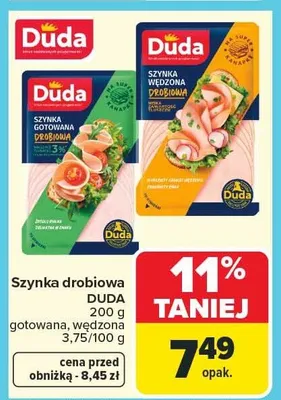 Szynka drobiowa promocja w Carrefour Market