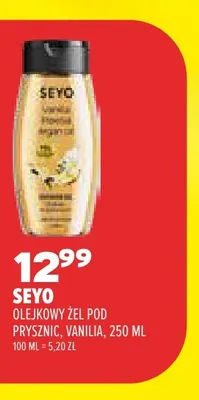 Olejkowy żel pod prysznic Vanilia Seyo promocja w Drogerie Natura