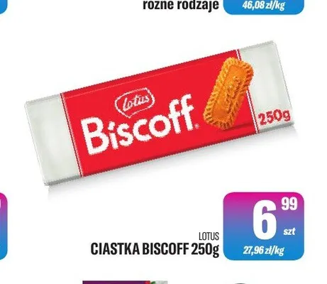 Ciastka Biscoff Lotus promocja w Tomi Markt
