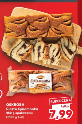 Ciasto Cynamonka Oskroba promocja w Kaufland