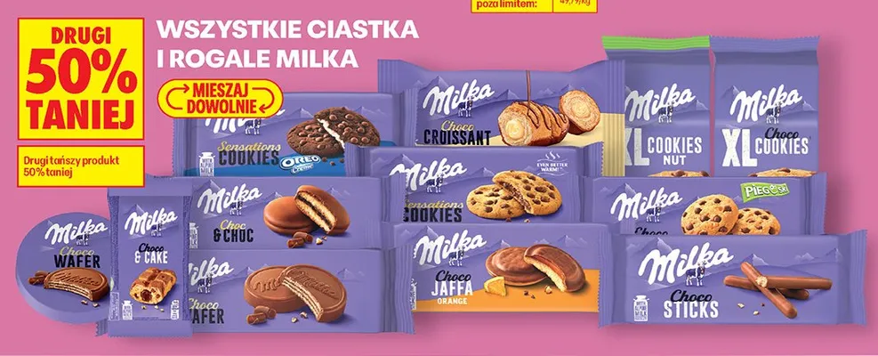 Ciastko Milka Choco & Cake promocja w Biedronka