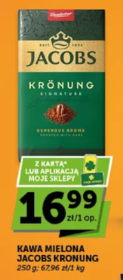 Kawa mielona Jacobs Krönung promocja w Euro Sklep