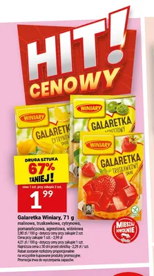 Galaretka pomarańczowa Winiary promocja w Twój Market