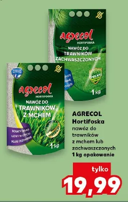 Hortifoska nawóz do trawników z mchem lub zachwaszczonych promocja w Kaufland