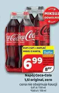Napój Coca-Cola promocja w Delfin