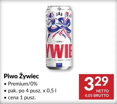 Piwo Żywiec Premium/0% promocja w Makro