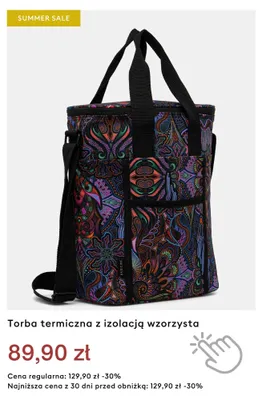 Torba termiczna z izolacją wzorzysta Medicine promocja w Medicine