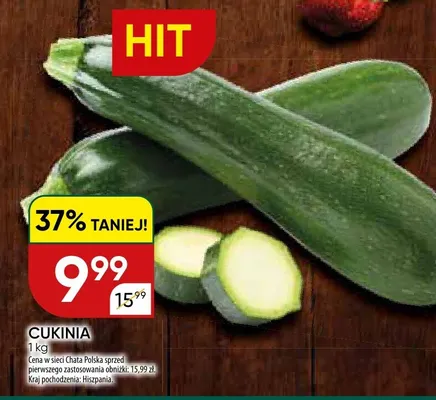 Cukinia promocja w Chata Polska