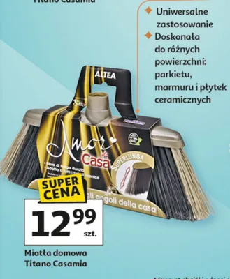 Miotła domowa promocja w Auchan