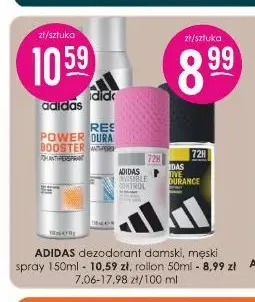 Dezodorant damski w sprayu Adidas promocja w Drogerie Jasmin