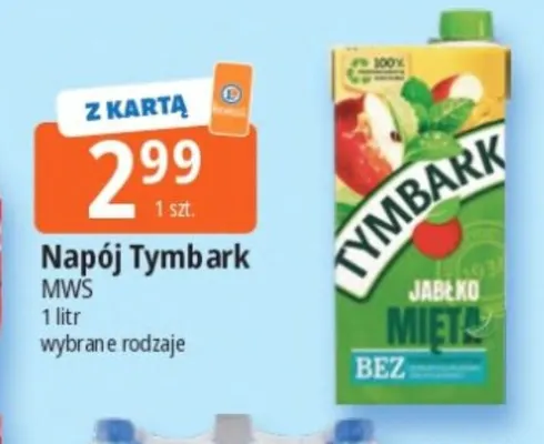 Napój Tymbark promocja w Leclerc