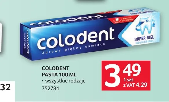 Pasta Colodent promocja w Selgros