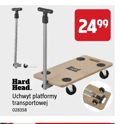 Uchwyt platformy transportowej Hard Head promocja w Jula