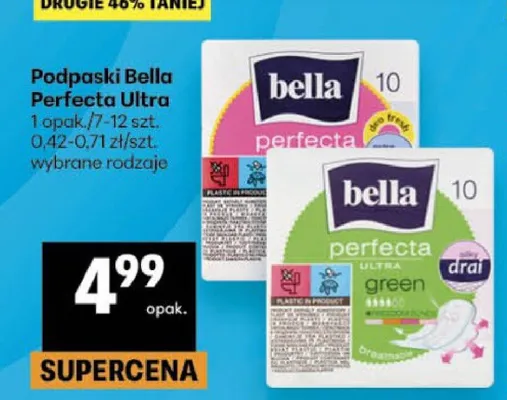 Podpaski Bella Perfecta Ultra promocja w Delikatesy Centrum