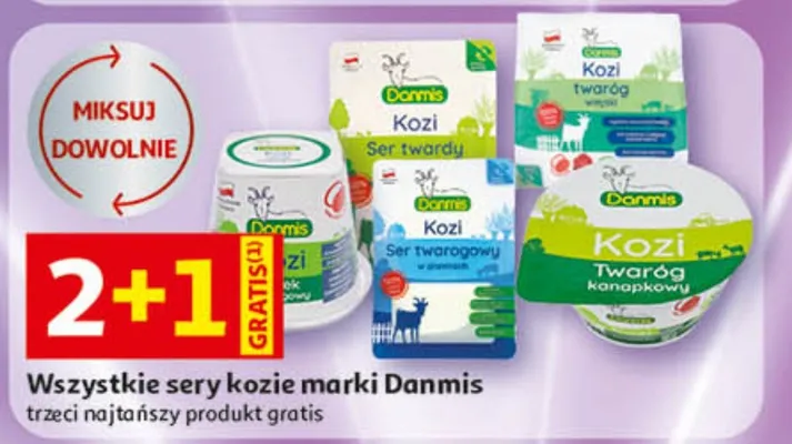 Kozi Twaróg Danmis promocja w Auchan