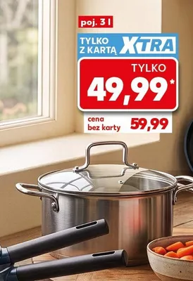 Garnek 3 l promocja w Kaufland