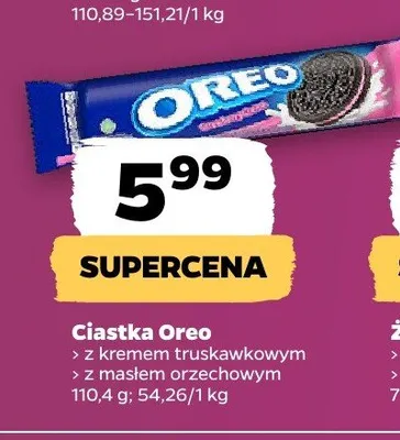 Ciastka z masłem orzechowym Oreo promocja w Netto