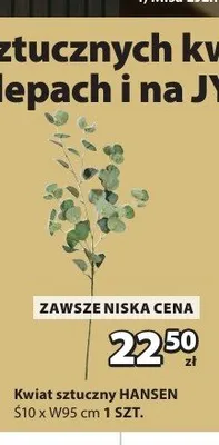 Kwiat sztuczny HANSEN promocja w Jysk