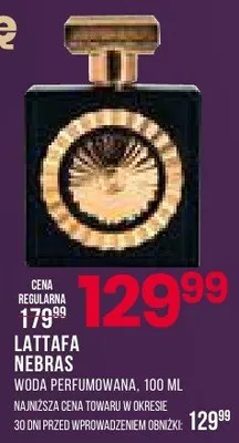 Nebras woda perfumowana, 100ml promocja w Drogerie Natura