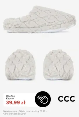 Kapcie DeeZee promocja w CCC