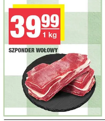 Szponder wołowy promocja w SPAR