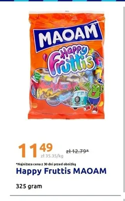 Cukierki Happy Fruttis MAOAM promocja w Action