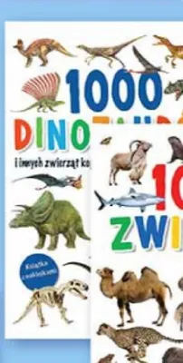 Książka 1000 Dinozaurów promocja w Biedronka