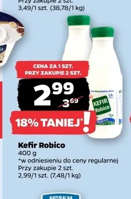 Kefir Robico promocja w Netto