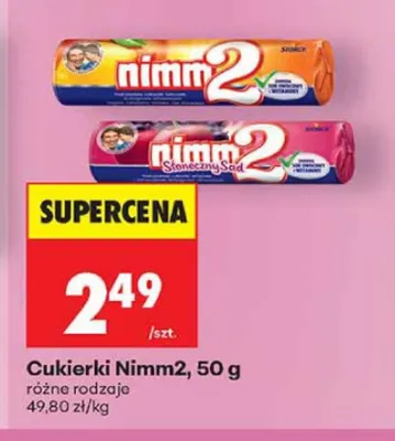 Cukierki Nimm2 promocja w Biedronka