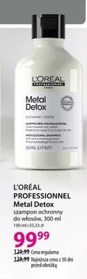 Szampon ochronny do włosów L'Oréal Professionnel Metal Detox promocja w Hebe