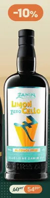Limoncello Zero Alcohol Free Zanin promocja w Żabka