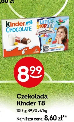 Czekolada Kinder T8 promocja w Żabka