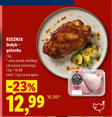 Golonka z indyka Rzeźnik promocja w Lidl