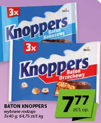 Baton Knoppers orzechowy 3x promocja w Groszek