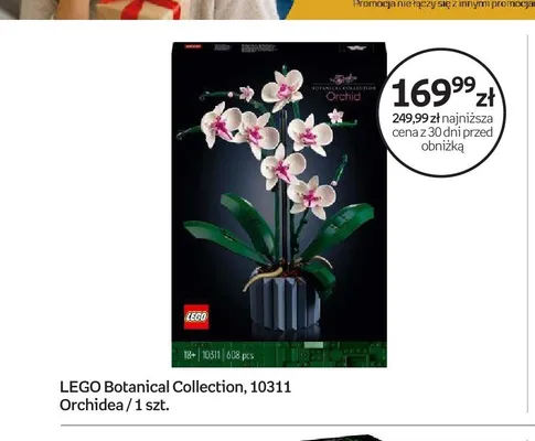 Klocki LEGO Botanical Collection 10311 Orchidea promocja w Empik