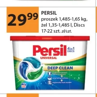 Kapsułki do prania Discs Persil promocja w Drogerie Laboo