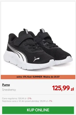 Sneakersy Puma promocja w eobuwie.pl