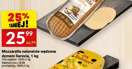 Ser Radamer Serenada Spomlek, 1 kg promocja w Twój Market