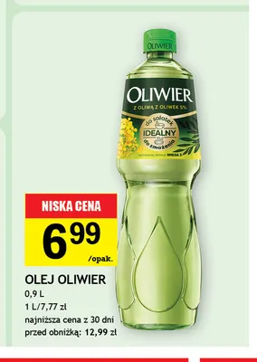 Olej rzepakowy Oliwier promocja w Gram Market