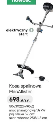 Kosa spalinowa promocja w Castorama