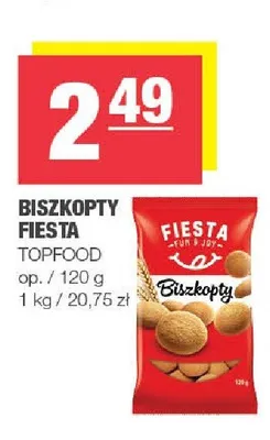 Biszkopty Fiesta promocja w SPAR