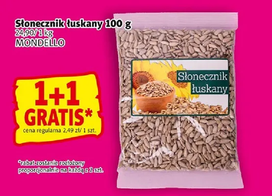 Słonecznik łuskany Mondello promocja w Prim Market
