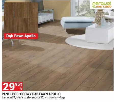 Panel podłogowy Dąb Fawn Apollo promocja w Merkury Market