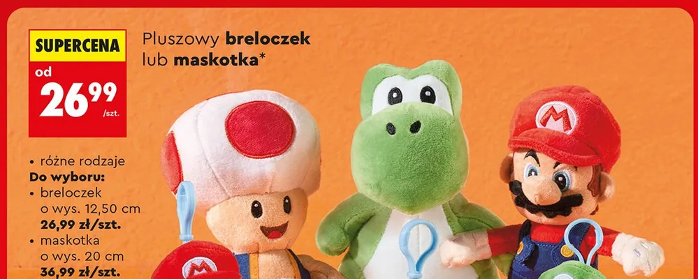 Maskotka pluszowa promocja w Biedronka