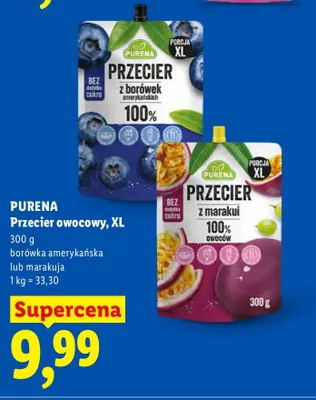 Przecier owocowy XL marakuja Purena promocja w Lidl