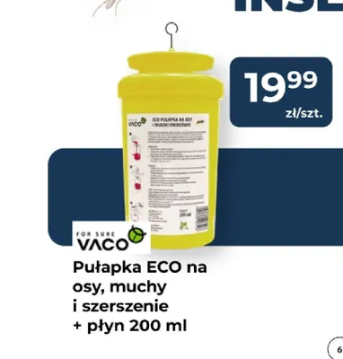Pułapka ECO na osy muchy i szerszenie + płyn VACO promocja w PSB Mrówka